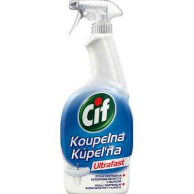 CIF Koupelna Ultrafast, čistící spray, 750 ml