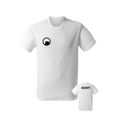 AKCE Funkční tričko Black Mesa SECURITY Force - bílé, M - bílá