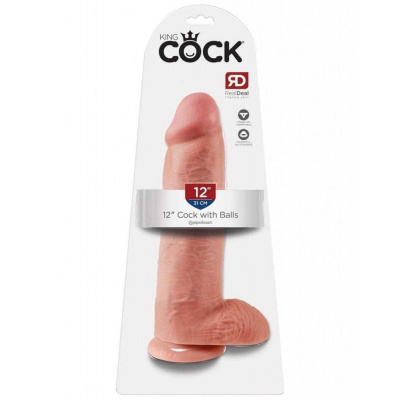 Pipedream Pipedream King Cock 12" Cock with Balls flesh