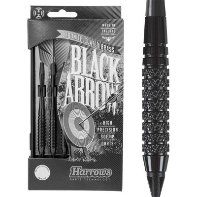 Harrows Šipky Soft Black Arrow 16g K2