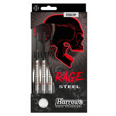 Harrows Šipky Harrows Rage Steel steel 21g Rage Steel steel 21g
