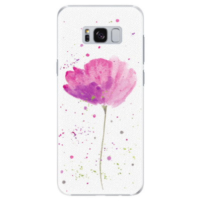 Plastové pouzdro iSaprio - Poppies - Samsung Galaxy S8 Plus - Kryty na mobil Nuff.cz