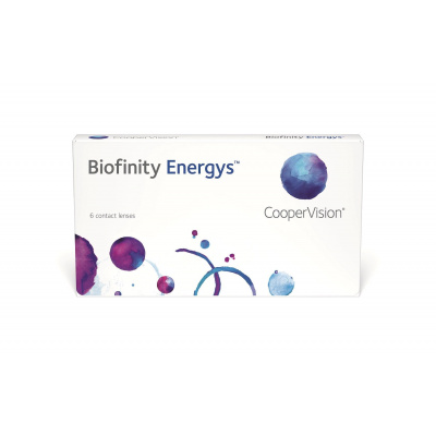 CooperVision Biofinity Energys (6 čoček) Dioptrie - sph: +0,50, Průměr - DIA: 14,0, Zakřivení - B.C.: 8,6