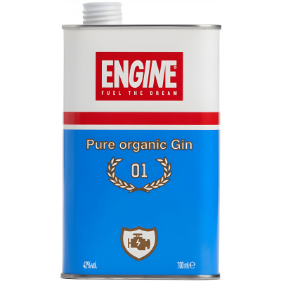 Engine Organic Gin 42% 0,7l (holá láhev)