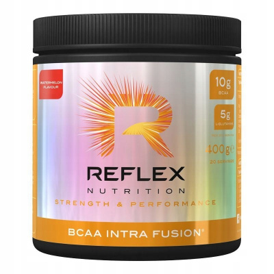 BCAA prášek Reflex Nutrition BCAA Intra Fusion 400 g Reflex 400 g melounu