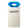 Apacer USB flash disk, USB 2.0, 64GB, AH111, modrý, AP64GAH111U-1, USB A, s poutkem (AP64GAH111U-1)