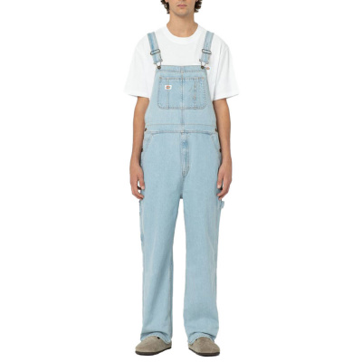 DICKIES CLASSIC DENIM BIB OVERALL VINTAGE BLUE