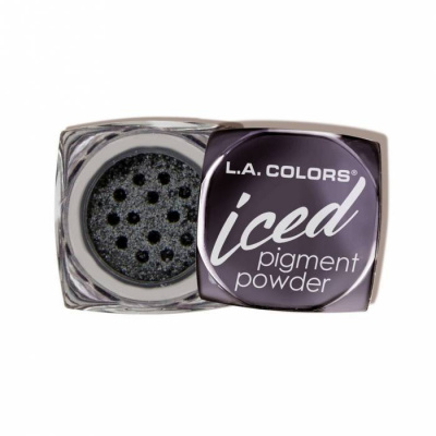 L.A. Colors Sypké oční stíny Iced Pigment CEP542 Glimmer