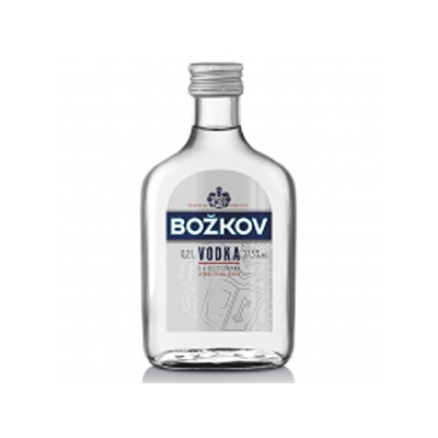 Vodka 0,2l 37,5% Božkov (holá láhev)