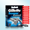 Gillette Sensor Excel náhradní hlavice, žiletky 10ks ®