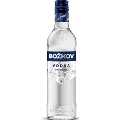 Božkov Vodka 37,5% 0,5 l (holá láhev)