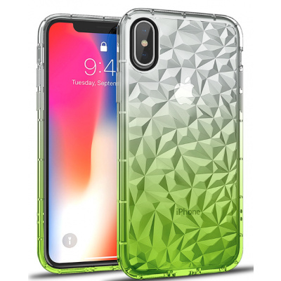 Crystal texture zadní kryt pro Apple iPhone 5/5S/SE Barva: Limetková