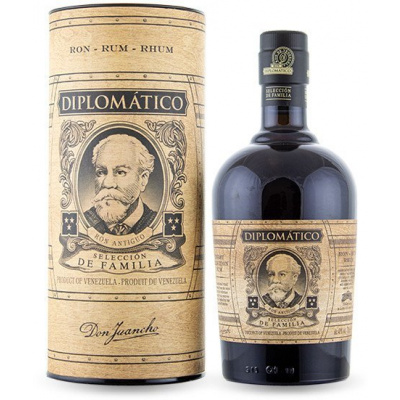 Diplomático Seleccion De Familia Rum 43% 0,7 l (tuba)