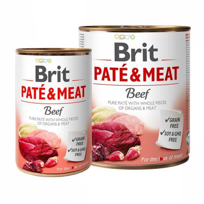 BRIT Paté & Meat Beef 400g