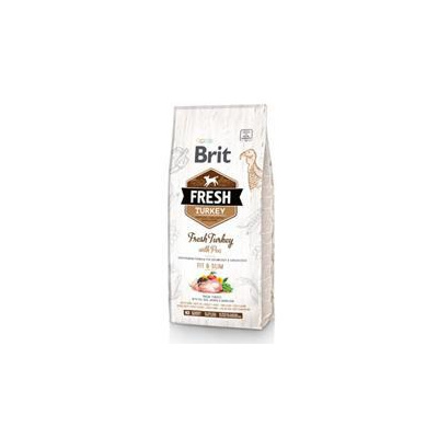 Brit Fresh Turkey with Pea Adult Fit & Slim 12 kg