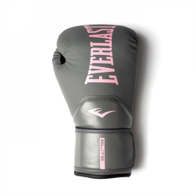Everlast Pro Styling Elite Training Gloves Grey/Pink 14oz