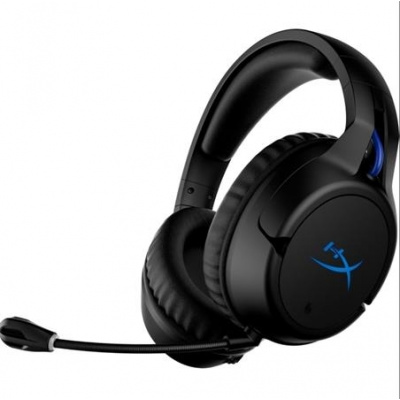 HP HyperX Cloud Flight - Wireless Gaming Headset (Black-Blue) - PS5-PS4 | 4P5H6AA