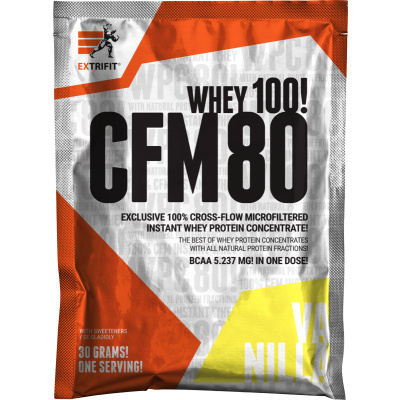 Extrifit CFM Instant Whey 80 30 g vanilla