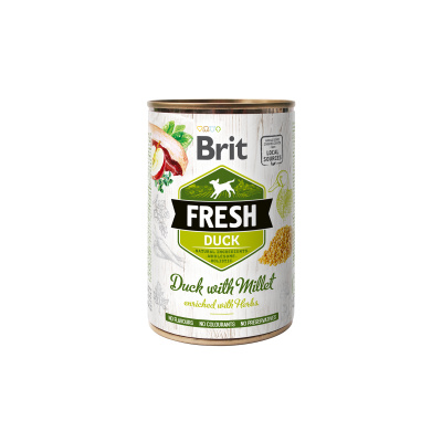 VAFO Praha Brit Fresh -; Duck with millet 400 g