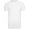 Build Your Brand Pevné úzké dlouhé triko s kulatým lemem 200g/m Barva: Bílá, Velikost: XS BY004