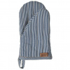 OYOY Chňapka Striped Denim Blue, modrá barva, textil