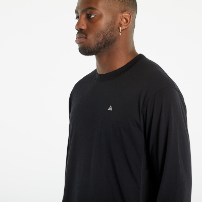 Nike Dri-FIT ACG "Goat Rocks" Men's Long Sleeve Top Black/Khaki/Light Orewood Brown/Summit White S