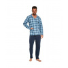 Cornette 114/63 Pánské pyžamo, XL, modrá