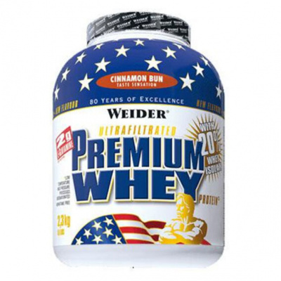 Weider Premium Whey Protein 2300 g - vanilka, karamel