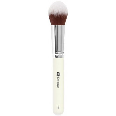 Dermacol Master Brush Contouring & Bronzer kosmetický štětec se syntetickými vlákny na konturování a bronzer D53