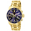 Invicta 0073 Pro Diver Scuba Quartz Chronograph Blue Dial