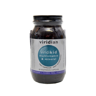 Viridian nutrition Viridikid Multivitamin 90 kapslí