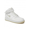 Nike Sneakersy Air Force 1 Mid '07 DZ2672 101 Bílá Přírodní kůže - lícová 35_5