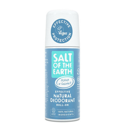 Salt-Of-The-Earth Natural dámský deodorant Roll-on ( ocean coconut ) - Přírodní kuličkový dámský deodorant 75 ml