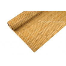 Bambusová rohož za postel 100x300 cm dub
