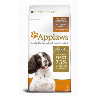 Applaws Dog Adult Small & Medium Breed Chicken 2x7,5 kg