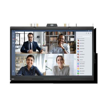 NEC MultiSync WD551 PCAP 55 Windows Collaboration Display, UHD, 400cd/m2, built-in speaker, microphone, camera and