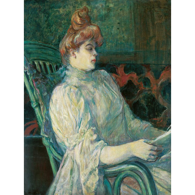 Reprodukce - SO XII-437 Henri Toulouse-Lautrec - Madame Bordeaux