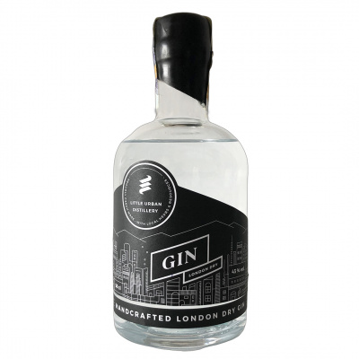 Little Urban London Dry Gin 43% 0,5L - rukodělný český gin (holá láhev)