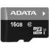 Adata/ micro SDHC/ 16GB/ 50MBps/ UHS-I U1 / Class 10/ + Adaptér AUSDH16GUICL10-RA1