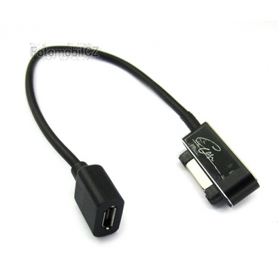 Sony Adapter vč. Kabelu microUSB - Magnetic Konektor Black (Bulk)