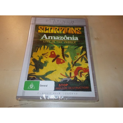 Scorpions - Amazônia - Live In The Jungle (DVD)