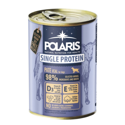 POLARIS Single Protein paté telecí 400g