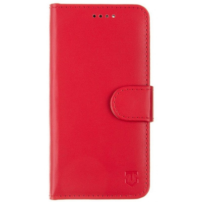 Pouzdro na mobil flipové Tactical Field Notes na Samsung Galaxy A34 5G - červené