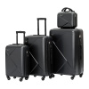 Municase - Cestovní kufr na kolečkách s TSA zámkem Barva kufru: Černá