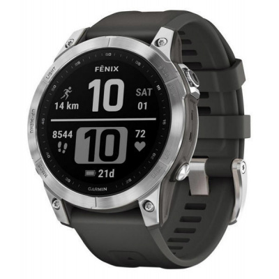 Garmin fenix 7 Glass,Silver/Graphite SB 010-02540-01