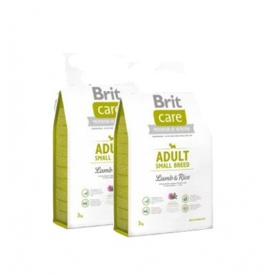 Brit Care Adult Small Breed Lamb & Rice 2x7,5kg