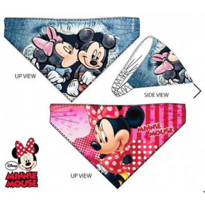 Disney Šátek Minnie Barvy: růžová