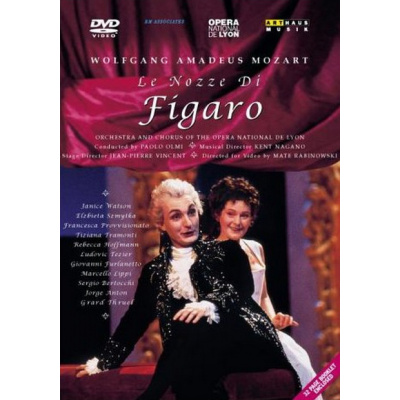MOZART,W.A.: Le Nozze di Figaro - Figarova svatba [Opera de Lyon] (DVD)