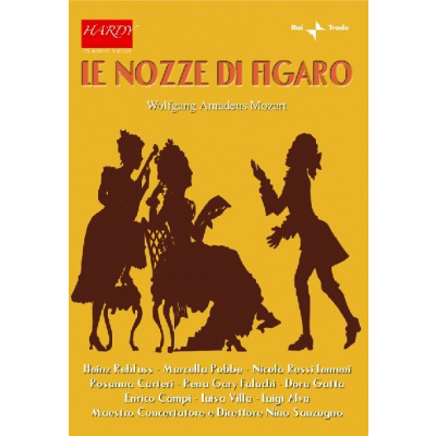MOZART,W.A.: Le nozze di Figaro - Figarova svatba [Rehfuss/Pobbe/Lemeni] (DVD)