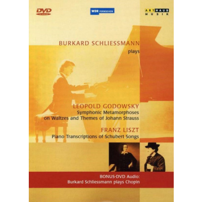 LISZT/GODOWSKY: Symfonické metamorfózy, Variace na téma Johanna Strausse / Klavírní transkripce (DVD)